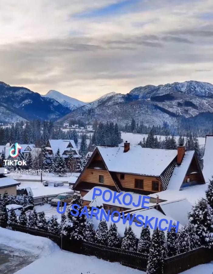 Pokoje U Sarnowskich Kościelisko Kültér fotó